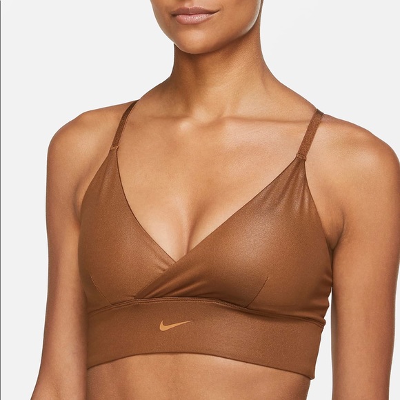 Nike Light-Support Padded Longline Sports Bra - Picture 3 of 7
